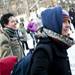 Timothy Corvidae enjoys MLK on the Diag on Monday, Jan. 21. Daniel Brenner I AnnArbor.com